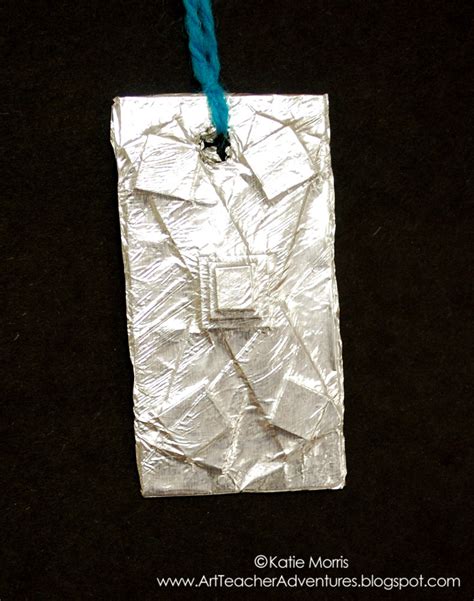 Katie Morris Art: 5th Grade Faux Metal Pendants